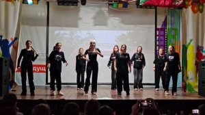 Танцы нашего лагеря