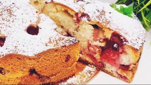 КЛУБНИЧНЫЙ ПИРОГ🍓🍓🍓