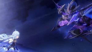 Кат-Сцена Скирк против война  бездны / ролик из Задание легенд Скирк / 5.7 Genshin Impact