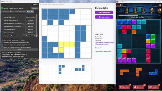 Puzzle And Survival_PNS BOT_решатель 