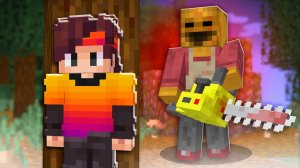 Прожил 10 Дней с ПСИХОПАТОМ в Майнкрафт Хардкор