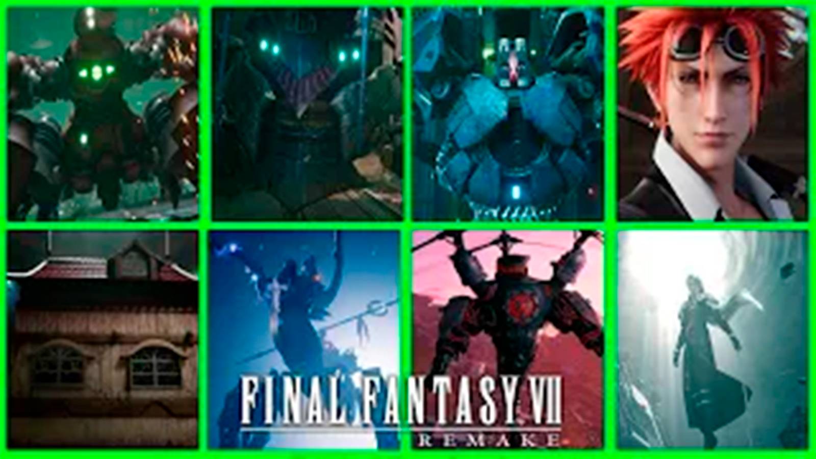 Все боссы Final Fantasy VII Remake смотреть онлайн