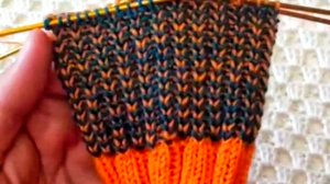 Хеликс но немного другой / носки хеликсом / узоры спицами схема.