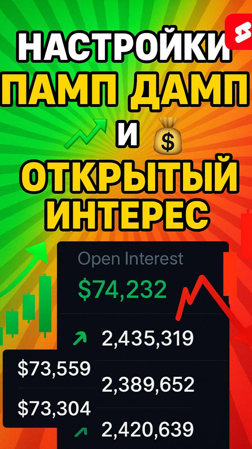 Мои Настройки Скринеров ПАМП ДАМП и ОТКРЫТЫТОГО ИНТЕРЕСА - Торговые Сигналы - Запуск Скринера Ликвид смотреть онлайн