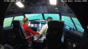 DreamAero Airbus A320 ANNA FirstFlight