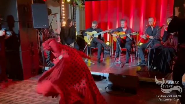 Заказать испанское шоу фламенко на праздник в Москве - испанский танец Фламенко на День Рождения смотреть онлайн