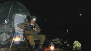 РЫБАЛКА С НОЧЕВКОЙ! Палатка, костёр, быт на природе.
