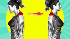 Быстро устраните горб на шее ➜ Простые движения в домашних условиях