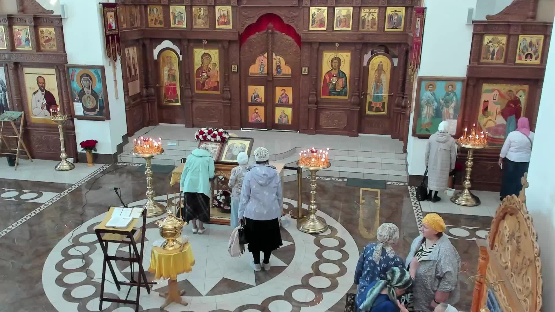 Богослужение в храме Космы и Дамиана 22.06.2025г. смотреть онлайн