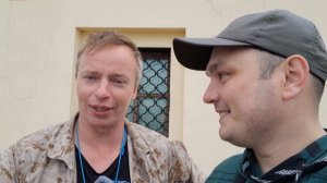 Андрей МШ и Сергей Белкин на сходке в Нижнем Тагиле 22 июня 2025 года.