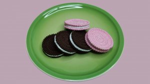 Печенье Крючком! Как Связать Печенье?! Виктория Вяжет