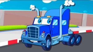 МУЛЬТИК ПРО МАШИНКИ - пазл - Учим название машинок - Развивающий мультик для детей