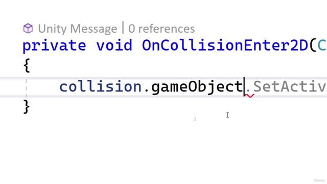 16. Reacting to Collisions