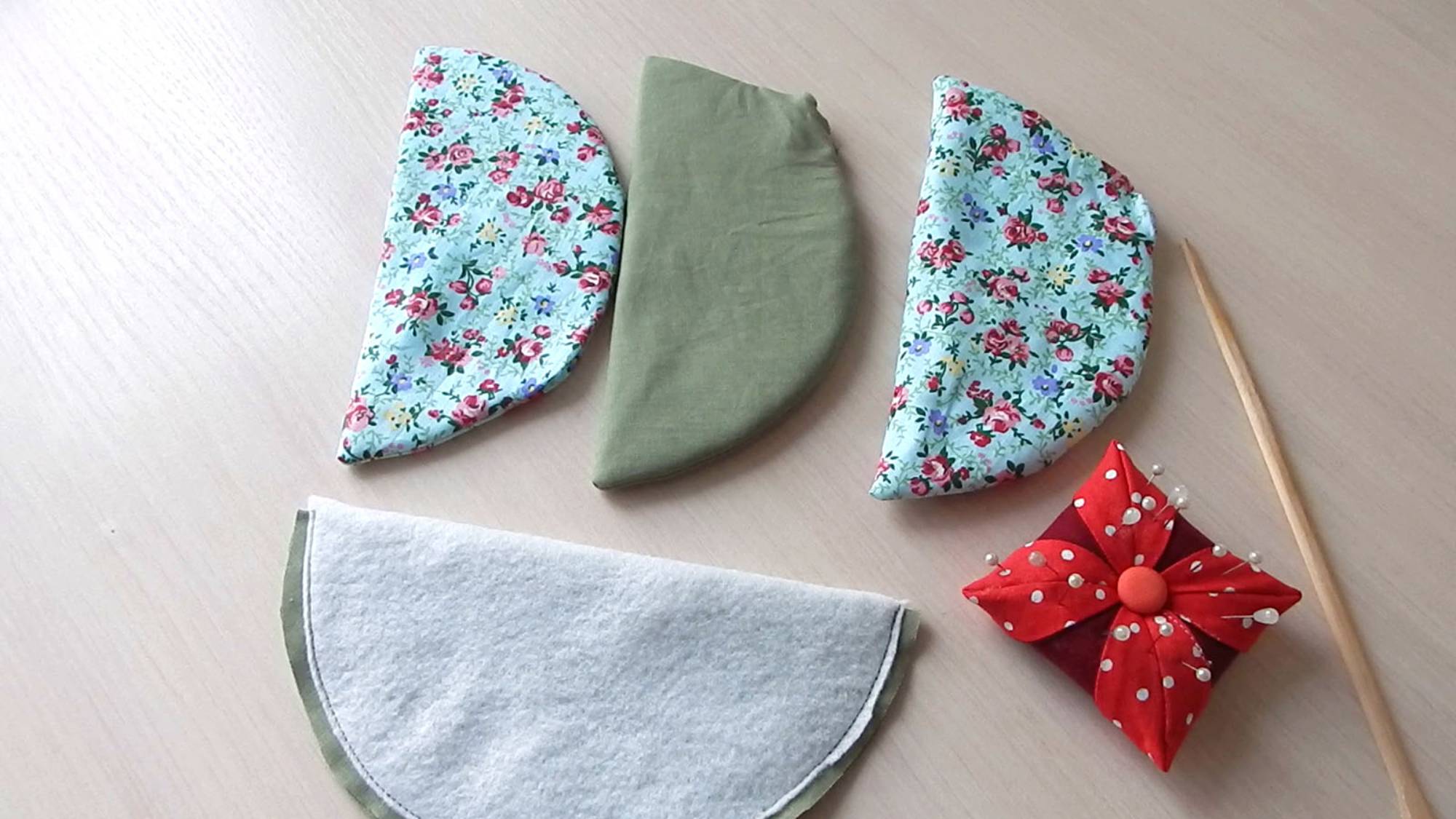 Вы так не шили, Четыре круга и неожиданный результат. Мастер класс прихватка без обработки края.