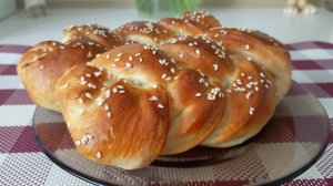 БУЛОЧКИ с кунжутом. Простая и вкусная домашняя ВЫПЕЧКА.