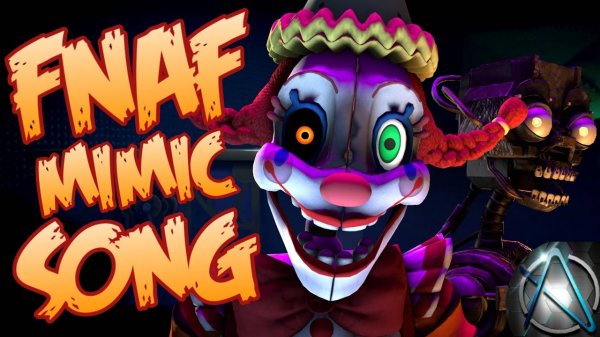 FNAF SECRET OF THE MIMIC SONG - “Mimic Me” by Alpha25 [Animated Lyric Video]
