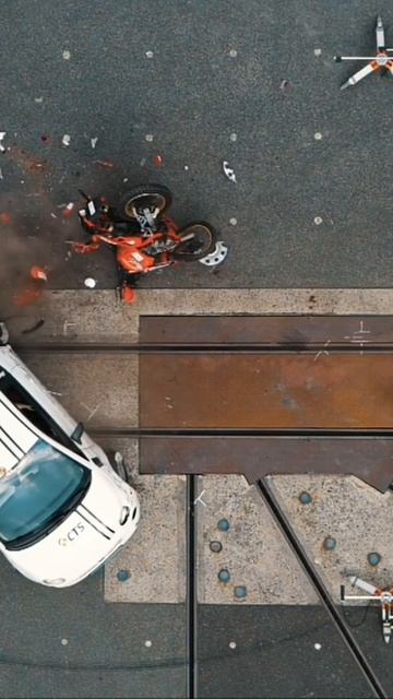 краш тест мотоциклистов