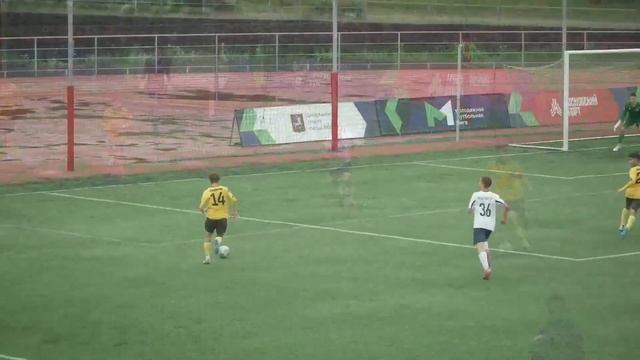 Строгино - Ленинградец Молодежная Футбольная Лига Обзор матча смотреть онлайн