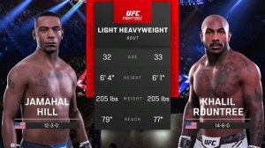 Джамал Хилл VS Халил Раунтри