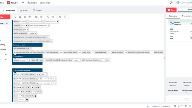 Deriv Binary options robot Multmercados V100 смотреть онлайн