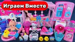 Играем в Барби ! Игрушки для девочек ! Игрушки из мультиков ! АСМР видео для детей