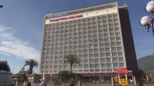 Гагра. Гранд Отель Абхазия. Пляжные сценки.