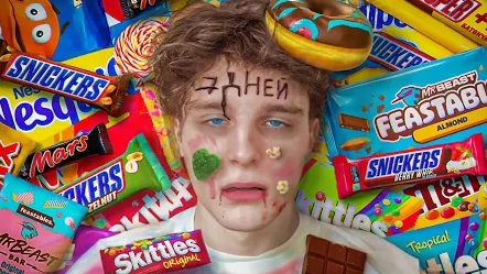 Я ел 7 дней только сладкое