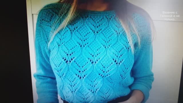 Туника с шикарным узором.