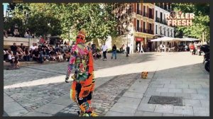 Каркоча на улицах Мадрида