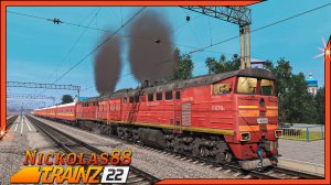 Trainz 22: Тест тепловоза 2ТЭ10Ут (запуск, КЛУБ, тяга, тормоза)