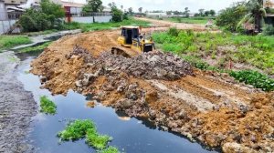 Строительство, два объекта засыпка, обзор