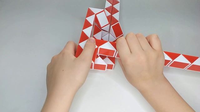 Как сделать танк из змейки Рубика 72 элемента смотреть онлайн