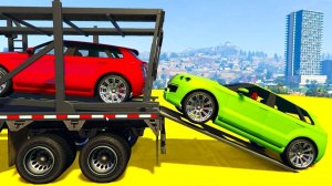 Мультики про машинки Автовоз и Цветные Джипы Детские Мультики с Супергероями для детей