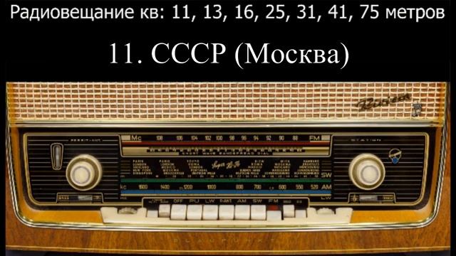 Ностальгические позывные КВ радиостанций смотреть онлайн