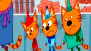 ТРИ КОТА - пазлы - Развивающие мультики для детей