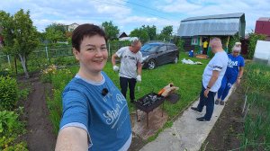 Едем на ДАЧУ к тёте НИНЕ отмечать ДР Вована) Исследую ФАЗЕНДУ, снимаю пробу) Как хорошо на ПРИРОДЕ