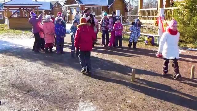 МАСЛЕНИЦА в деревне ШУВАЛОВКА в Стрельне смотреть онлайн