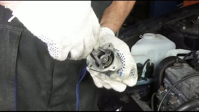 7. Замена термостата смотреть онлайн