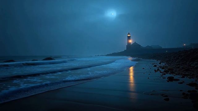Chillout Music Deep Relaxation Quiet Night Seaside Lighthouse Beautiful Deep Chill Mix