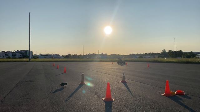 Gymkhana GP 2025 Stage 2/ Андреев Алексей/ Triumph Street Triple R/ Heat 1: 00:47.85