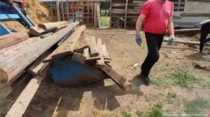 Разборка загона. #Казахстан #жизньвказахстане #селовказахстане