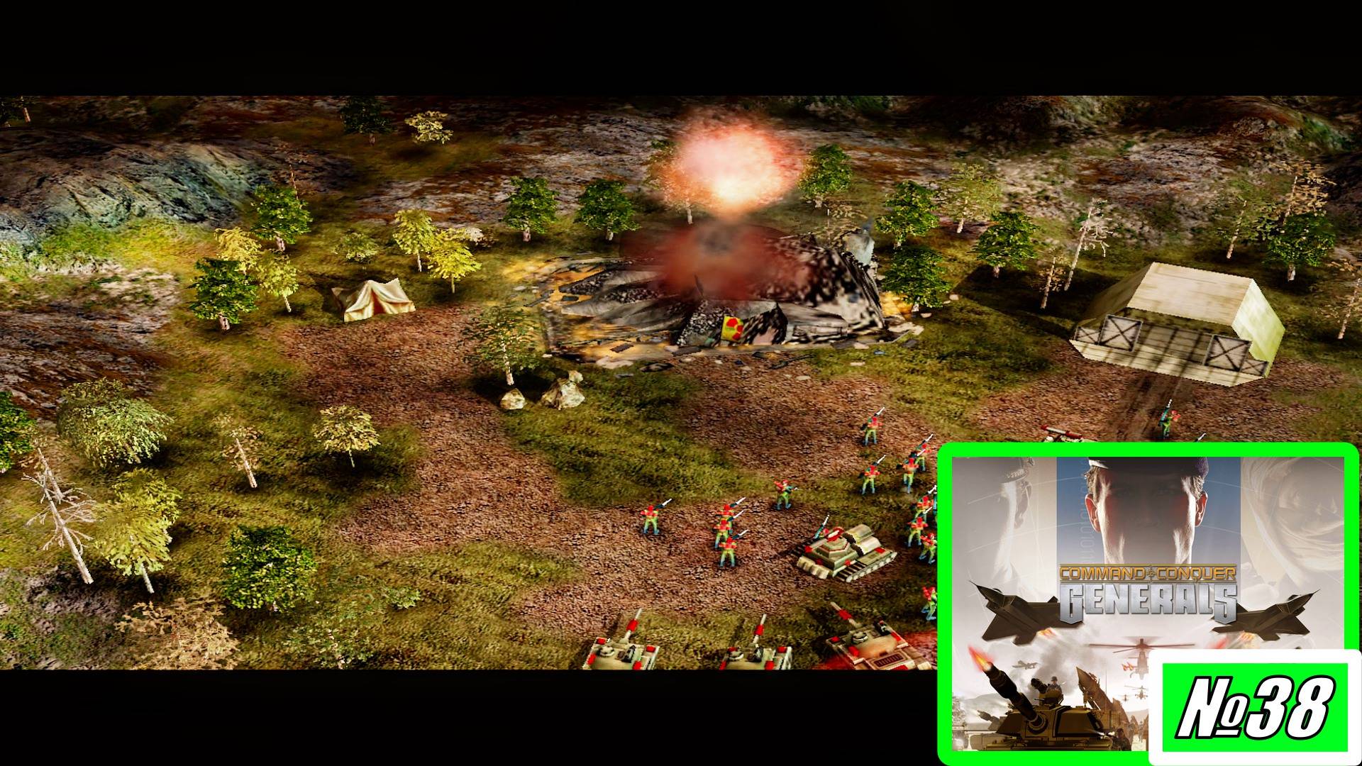 [Прохождение][Кампания №38][Китай][Нормальная сложность][Миссия 1][Command & Conquer Generals]