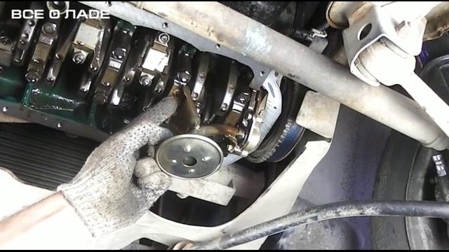 10. Замена прокладки поддона двигателя смотреть онлайн