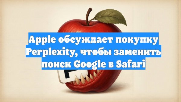Apple обсуждает покупку Perplexity, чтобы заменить поиск Google в Safari
