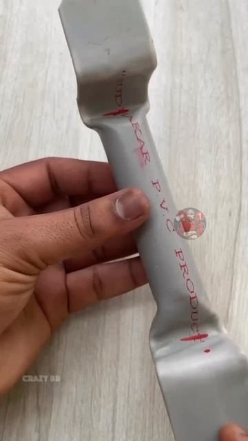 Ручка из трубы ПВХ