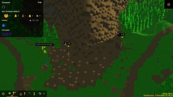 СТРОЮ ЗАМОК В CASTLE STORY /CASTLE STORY #1