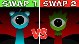 INCREDIBOX SPRUNKI 🔄 | SWAP 1 vs SWAP 2! 💢🌀 КТО СОЗДАЛ БОЛЬШИЙ ХАОС?