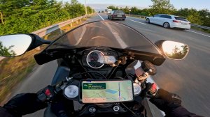 5 минут полета на Джиксере под музыку | Suzuki GSX R-600 L7