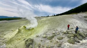 Вулкан Менделеева поход к фумарольному полю День 12. остров Кунашир Фототур 06.06.25