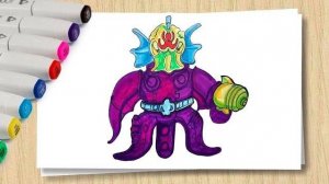 Как нарисовать Орбитокса Гуджитсу